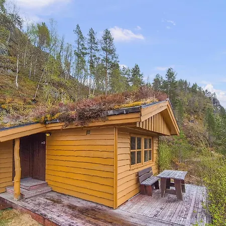 Nyaraló Lovely In With Sauna Tjørhom